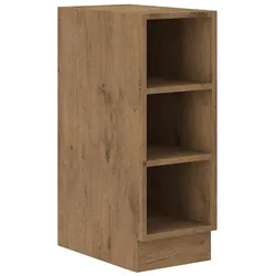 Vigo Unterschrank Regal 30 cm Eiche Lancelot Küchenzeile Küchenblock Küche