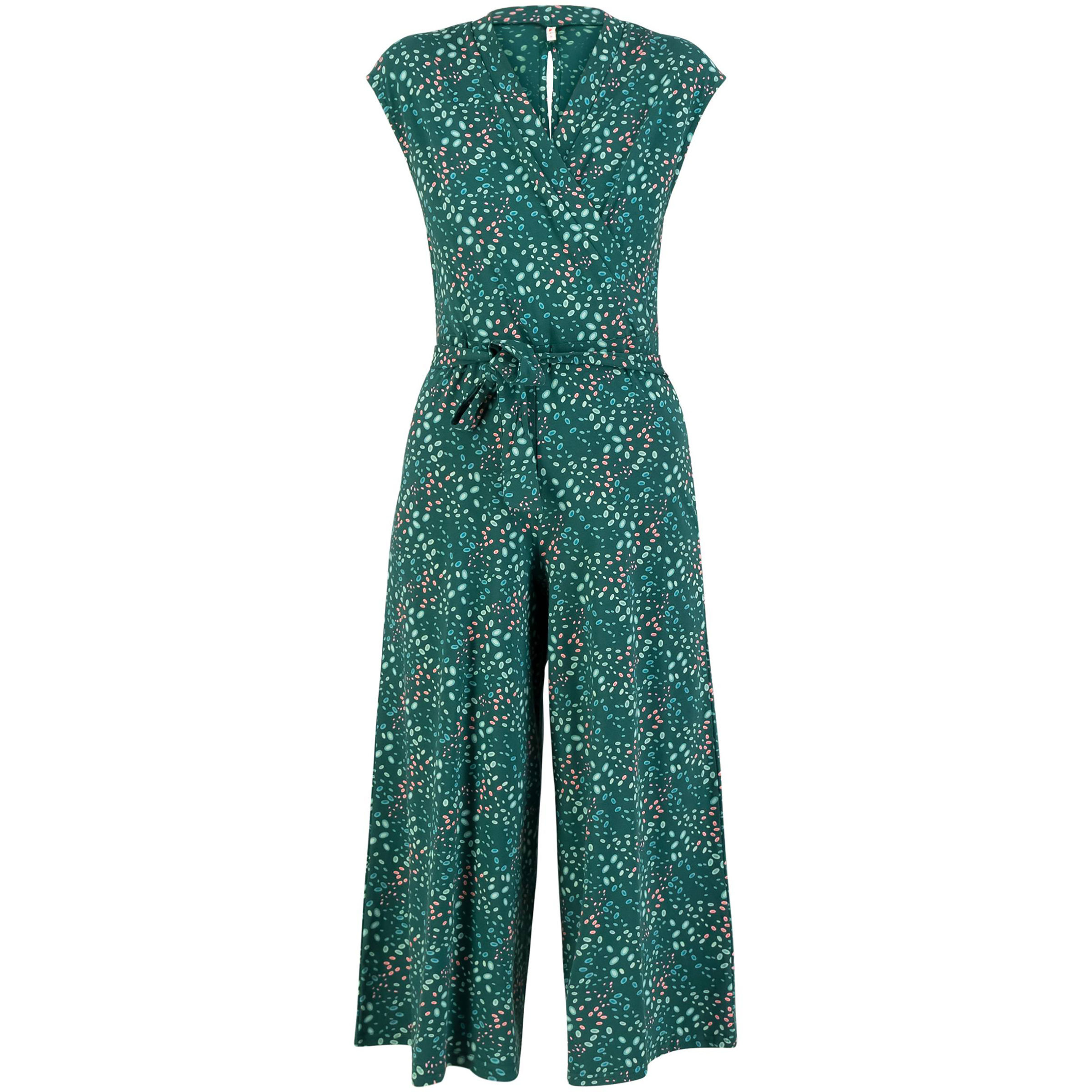 Blutsgeschwister Hello Fritjes Culotte Jumpsuit Damen Jumpsuits tuerkis Größe M Lifestyle Hautfreundlich