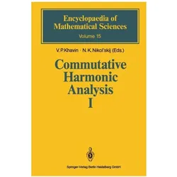 Commutative Harmonic Analysis I, Fachbücher von V. P. Khavin, N. K. Nikol'skij