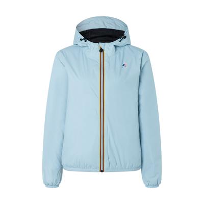 Funktionsjacke K-WAY "K-Way Funktionsjacke LE VRAI 4.0 CLAUDETTE WARM", Damen, Gr. S, blau (blau sub), Obermaterial: 100% Nylon, Füllung: 100% Polyester, Jacken Funktionsjacke