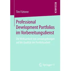 Professional Development Portfolios im Vorbereitungsdienst, Fachbücher von Tim Fütterer