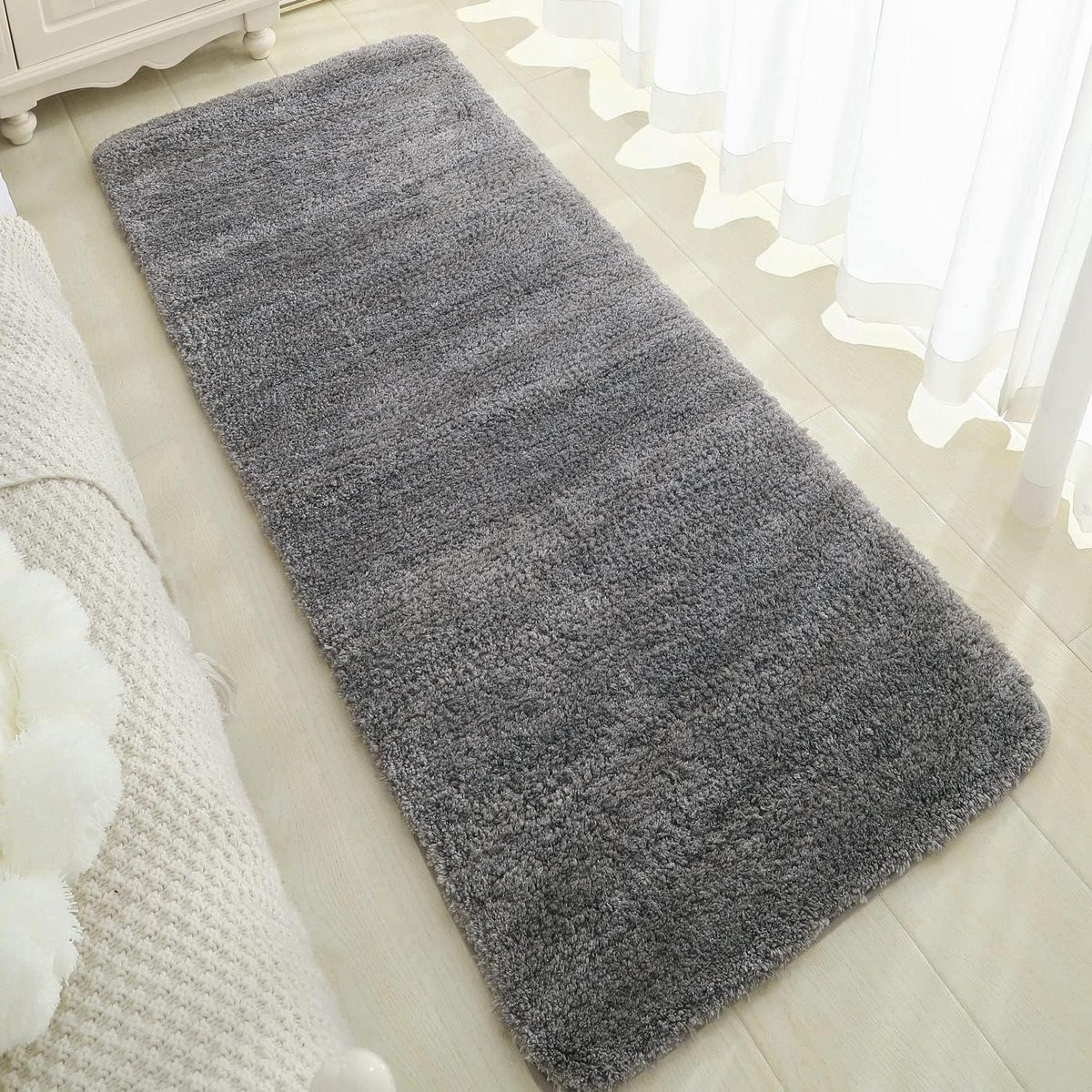 Antislip Badmat - Absorberende en wasbare badkamermat - 60 x 150 cm