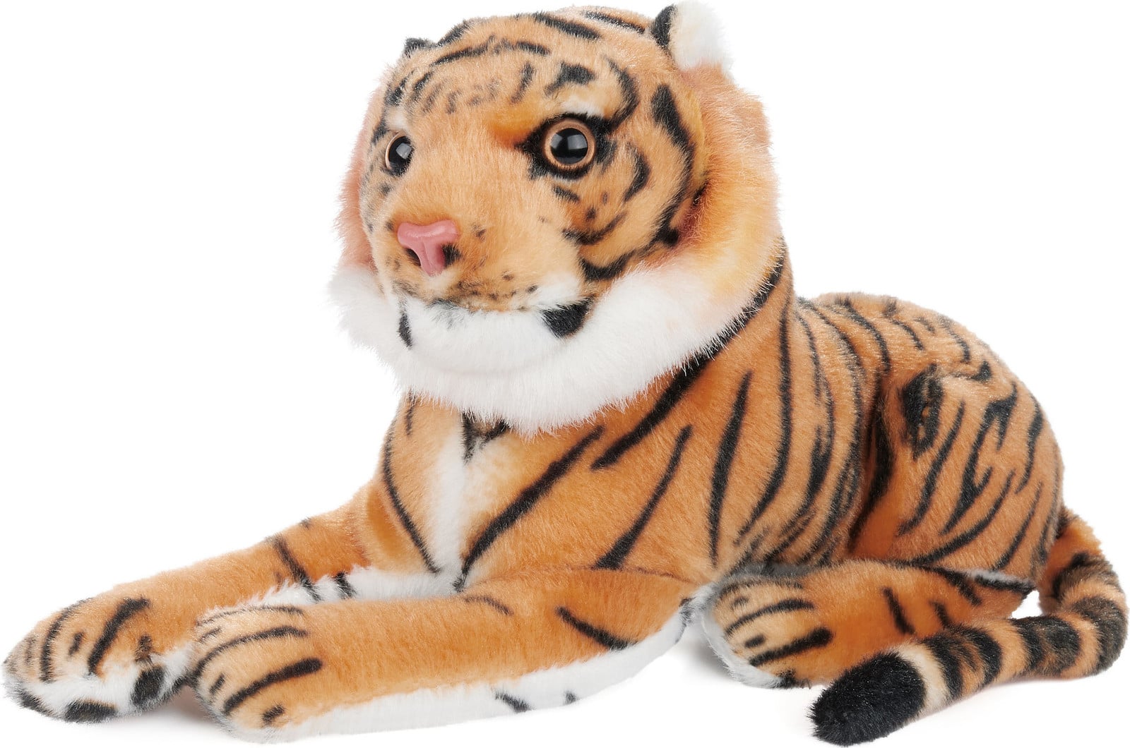 Brubaker Tijger knuffel, bruin, 25 cm