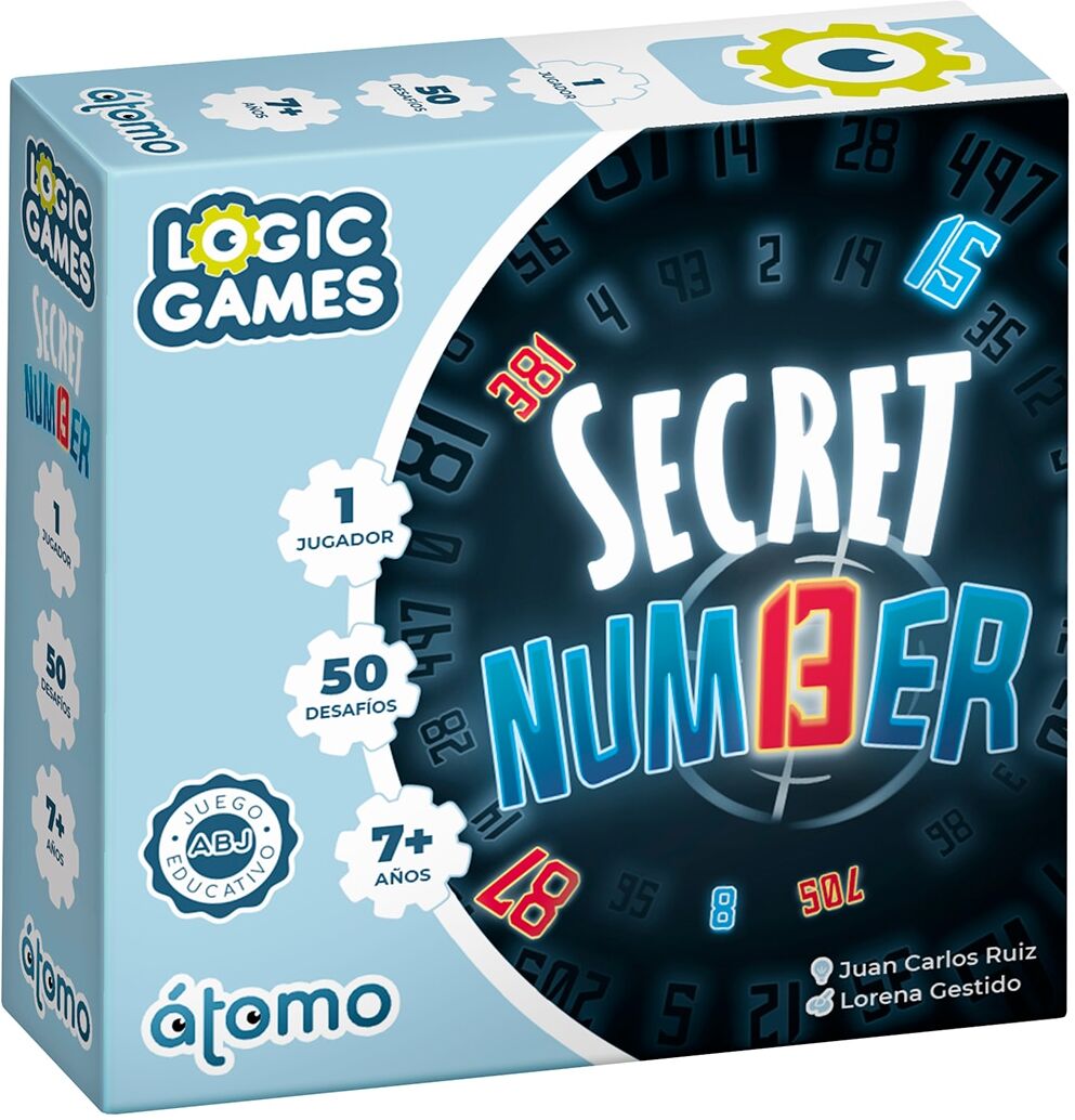 Atomo Games Juego educativo de Lógica Secret Number .