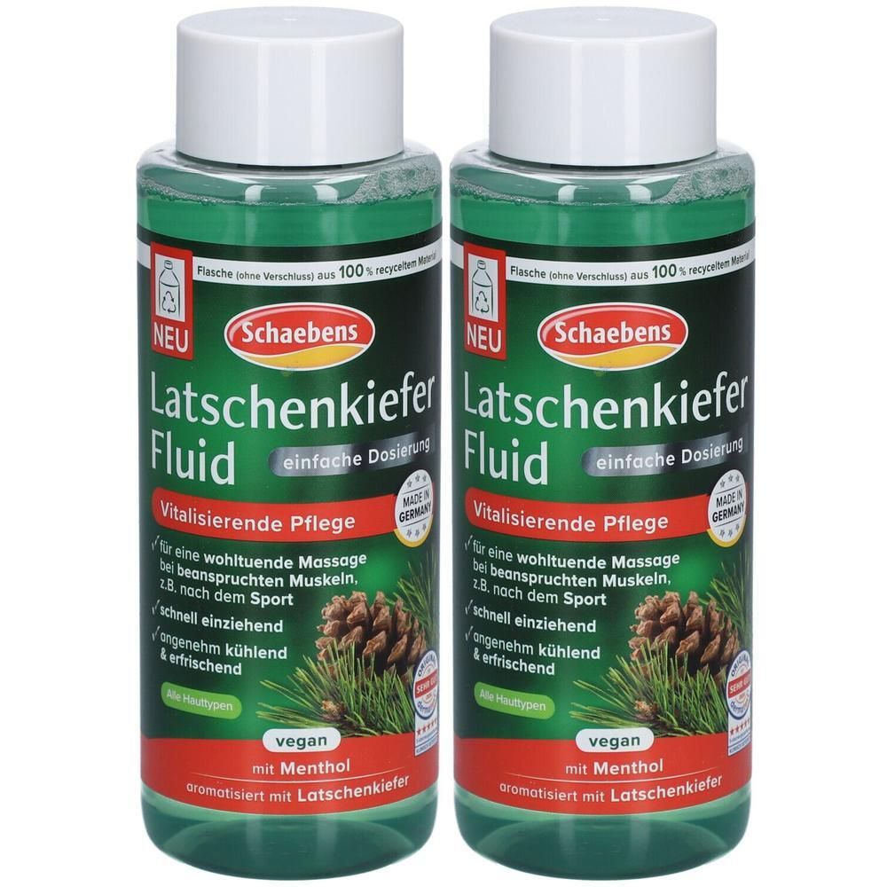 Schaebens Latschenkiefer Fluid 2x 2x500 ml Flüssigkeit