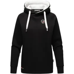 MARIKOO Damen Warmer Kapuzenpullover Pullover im Oversize Look AIRII
