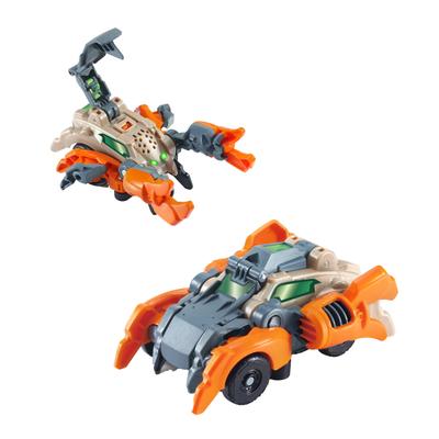 Actionfigur VTECH "Switch & Go - OneClick-Mini-Skorpion", orange (bunt), Spielfiguren, Kinder, mit licht