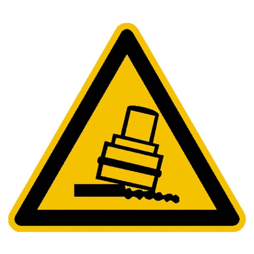 Wolk Warnschild Kippgefahr Folie selbstklebend 100 mm 1 St. (21.0322)