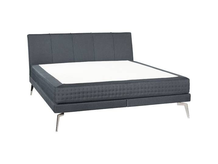 Modular Boxspringbett Jana petrol Stoff 180 x 200 cm - Boxspringbett