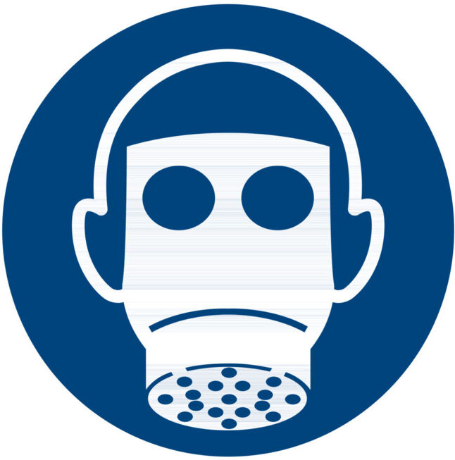 Panneaux d'obligation Protection respiratoire obligatoire, Type: 02300 ; nVent HOFFMAN (K160.06.212)