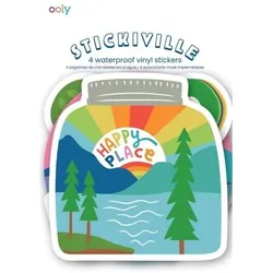 Ooly, Sticker, Wasserfeste Aufkleber Wild Outdoors (4 Sticker)