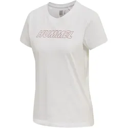 hummel hmlTE CALI T-Shirt Damen white/withered rose S