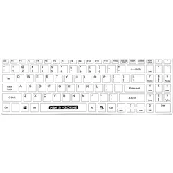 Man & Machine Europe Its Cool Flat (DE, Kabellos), Tastatur, Weiss