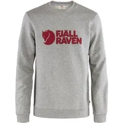 FJÄLLRÄVEN Fjällräven Herren Pullover Fjällräven Logo Sweater, Größe S in Grau Grau
