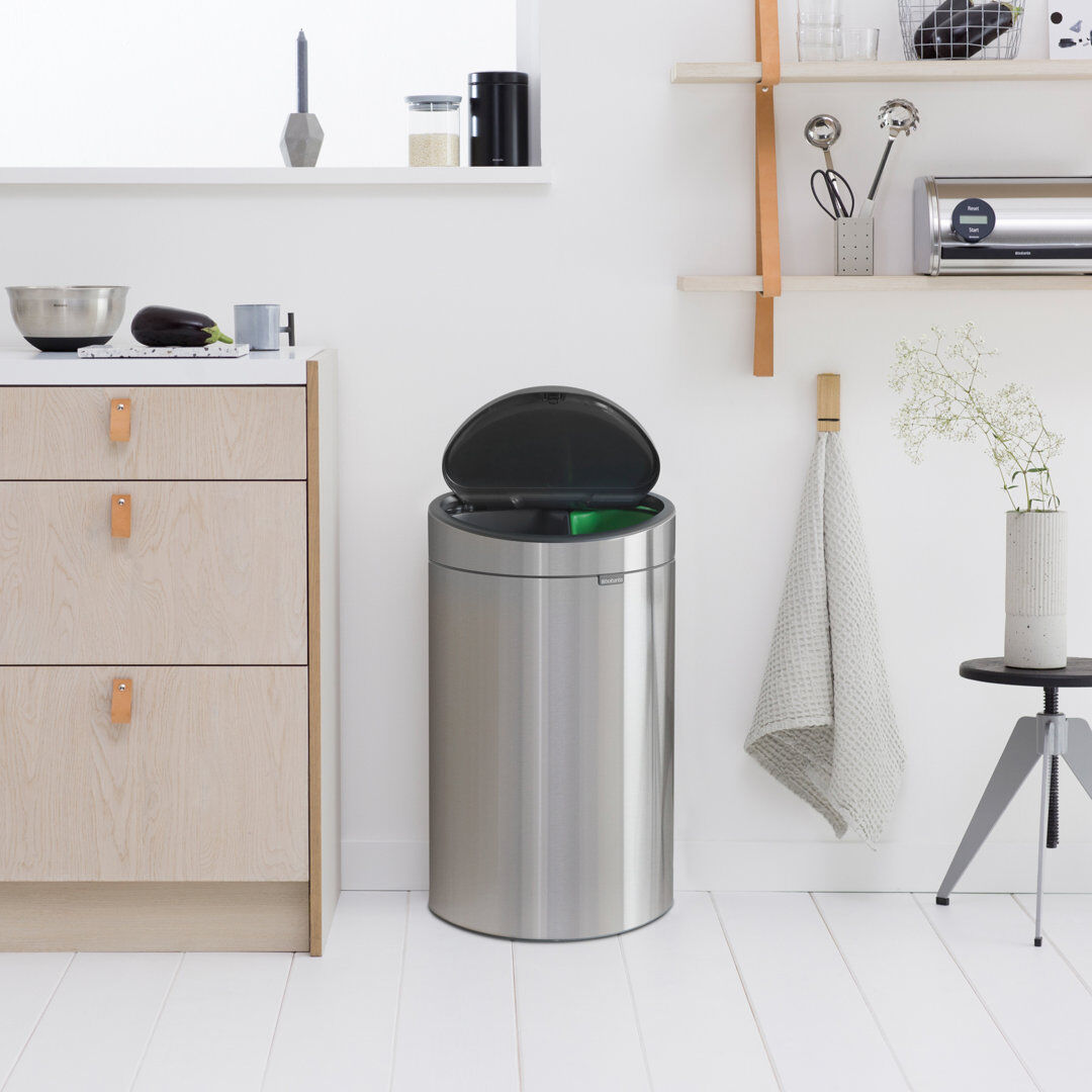 Brabantia Touch Bin New Recycle 40L Matt Steel (Fingerprint Proof)