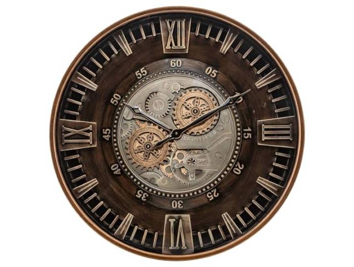 Atmosphera - Mechanische Uhr Yoni Metall braun d59cm