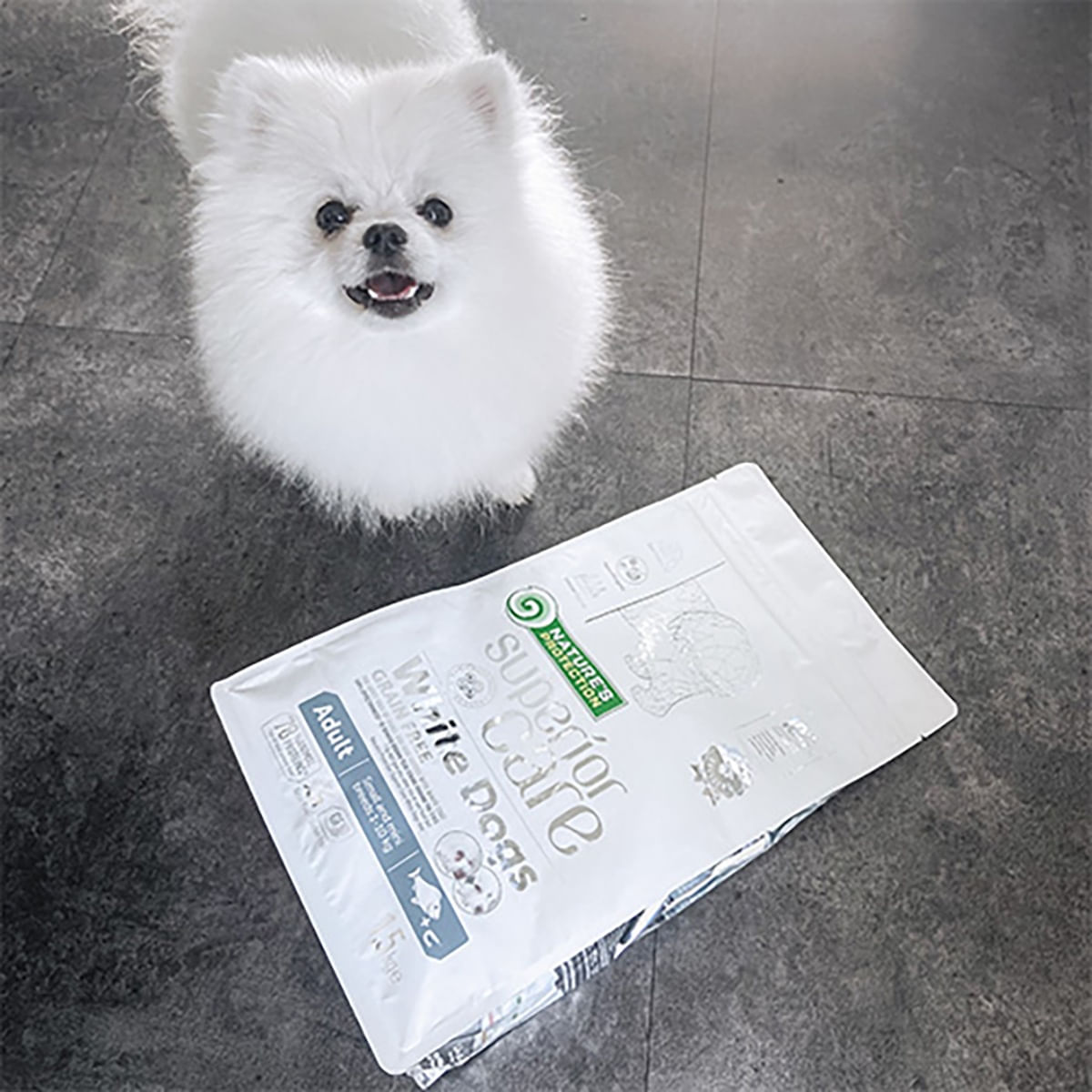 NATURES PROTECTION Nature's Protection White Dogs Adult Small&Mini Pesce Bianco 1.5KG