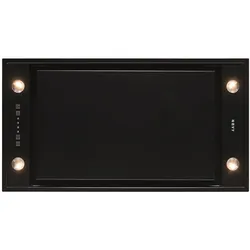 Novy Lüfterbaustein Mini-Pureline 60cm schwarz mit LED Beleuchtung und Cubic Motor 816