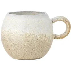Bloomingville Tasse Paula aus Steingut, Ø 9xH8 cm, natur