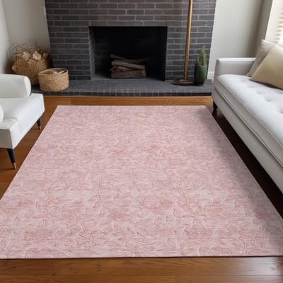 Addison Rugs Premium Washable Super Soft Muted Floral Mayfield Rug