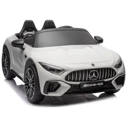 Mercedes AMG SL63 Batterieauto Weiß