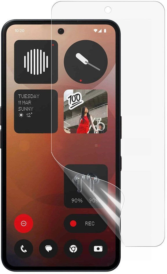 INCOVER Nothing Phone 4b/4a/4a Pro/3a/3a Pro Beskyttelsesfilm - Gennemsigtig