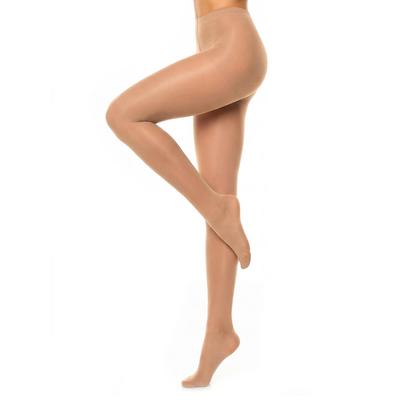 Stützstrumpfhose GLAMORY "Vital", Damen, Gr. 40/42, beige (natur), Obermaterial: 75% Polyamid, 25% Elasthan, unifarben, elastisch, Strumpfhosen, mit leichtem Stützeffekt
