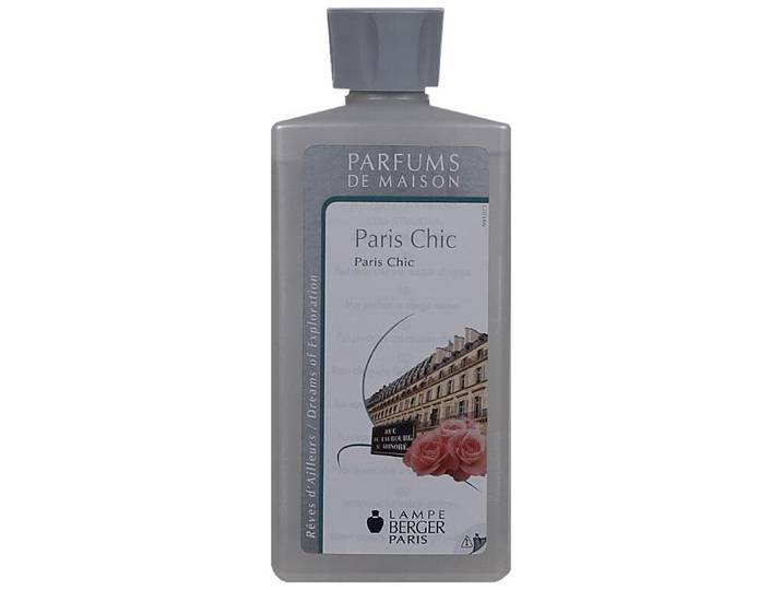 Maison Berger Lampe Berger Duftlampe Nachfüller Paris Chic (Bernstein, Rose, Iris, Veilchen, Frisch, 500 ml)