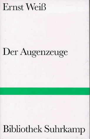 Ernst Weiß - Der Augenzeuge - Preis vom 12.10.2026 11:37:12 h