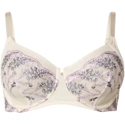 Tchibo - Bügel-BH mit Stickerei - Damen - Gr. 80E - creme