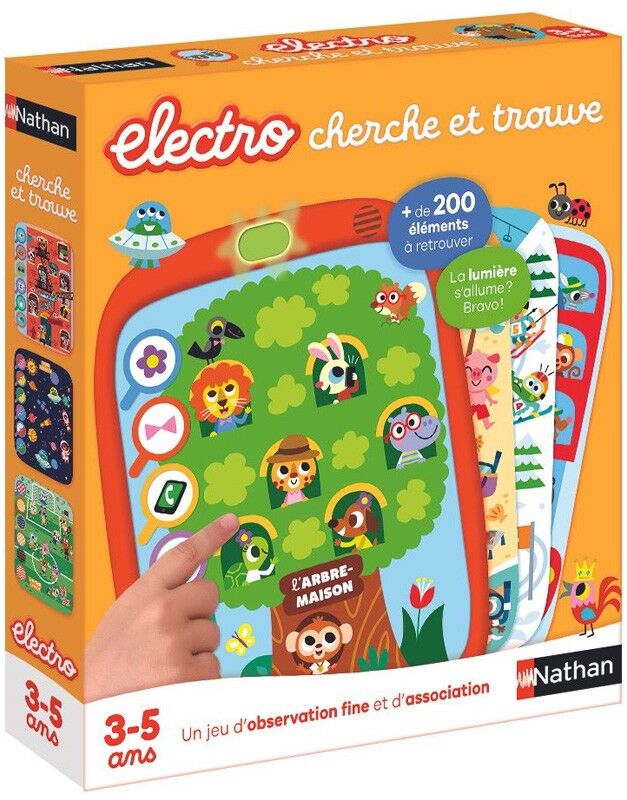 Electro cherche et trouve - Nathan