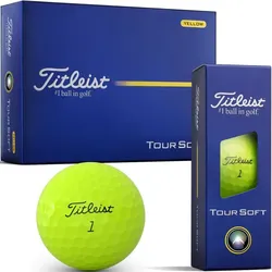 Titleist Tour Soft 26 Golfball 12er Packung gelb