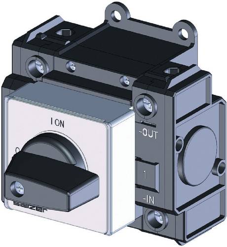 Sälzer D221-83200-026M1 Lasttrennschalter Gleichspannung 20A 650V 1 x 90° Schwarz 1St.