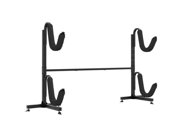 vidaXL Lagerregal für 2 Kajaks 250x57x127,5 cm Stahl