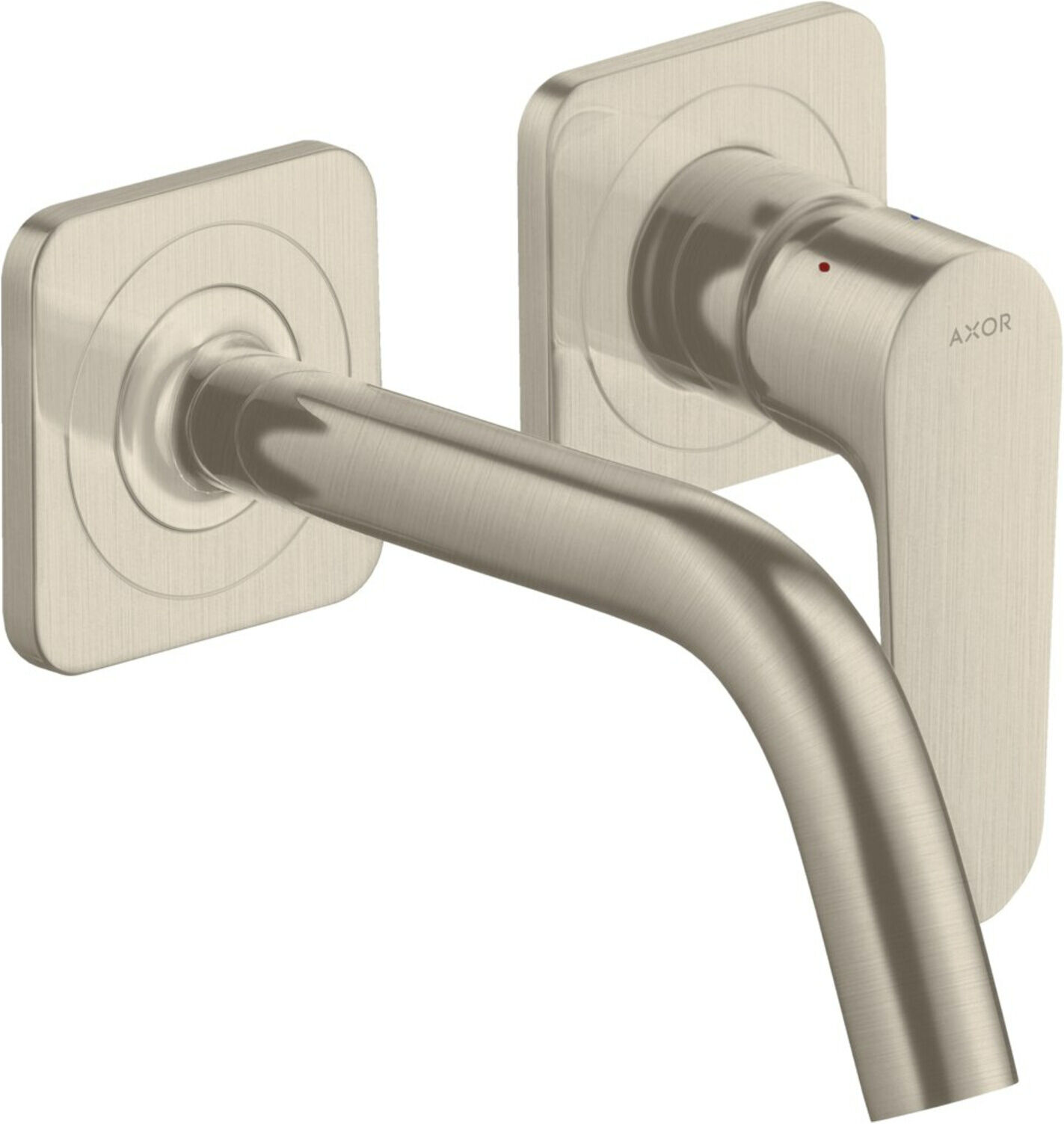 Hansgrohe Fertigset Axor Citterio M UP-Waschtisch-Einhebelmischer, A 167mm, m Roset., brush. ni. (34113820)