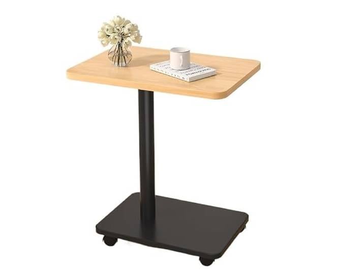 YCCHAH Sofatisch Wohnzimmer Sofa Beistelltisch Schlafzimmer Nachttisch Einfache Hause Beweglichen Balkon Lagerung Kleinen Quadratischen Couchtisch Wohnzimmer-Beistelltisch(B)