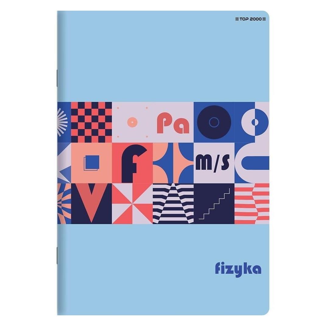 TOP Notizbuch A5/60K Raster Physik (10 Stück) TOP2000 (A5) (48986426)