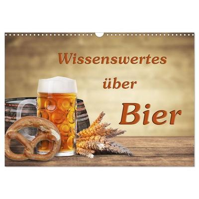 Wissenswertes über Bier (Wandkalender 2026 DIN A3 quer), CALVENDO Monatskalender