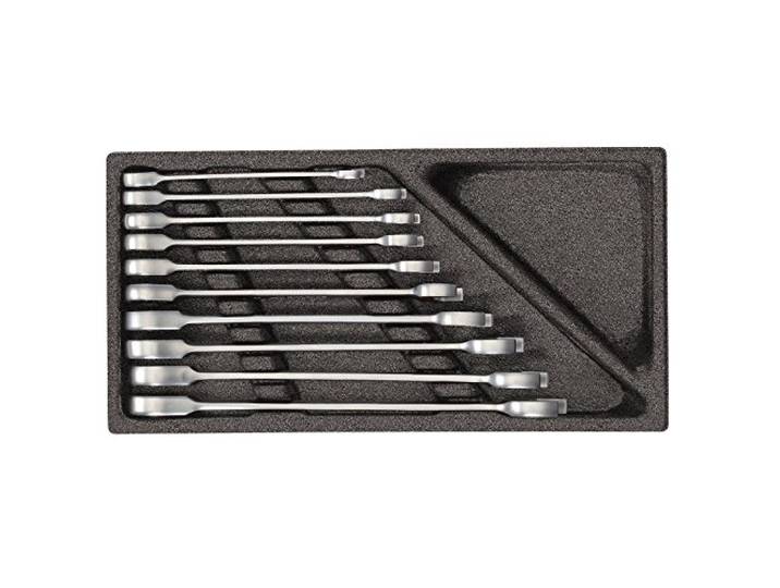 GEDORE R22150003 Kit de clés à fourche et polygonale à cliquet