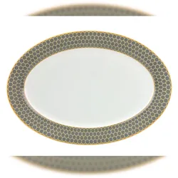 Platte Honey, oval 30x21cm