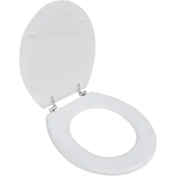 Helloshop26 - WC-Sitz mit Deckel Standard-WC-Becken weißes MDF 02_0002878