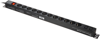the t.racks Power 12 S IEC Schwarz