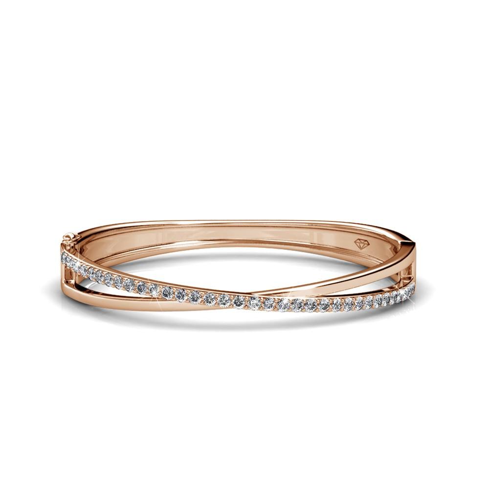 Criss Armbanden - Roségoud en Kristal