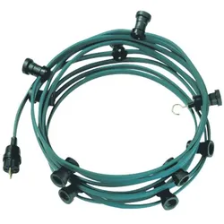 Bachmann, Lichterkette, light chain 10m 10 sockets (3.80 m)