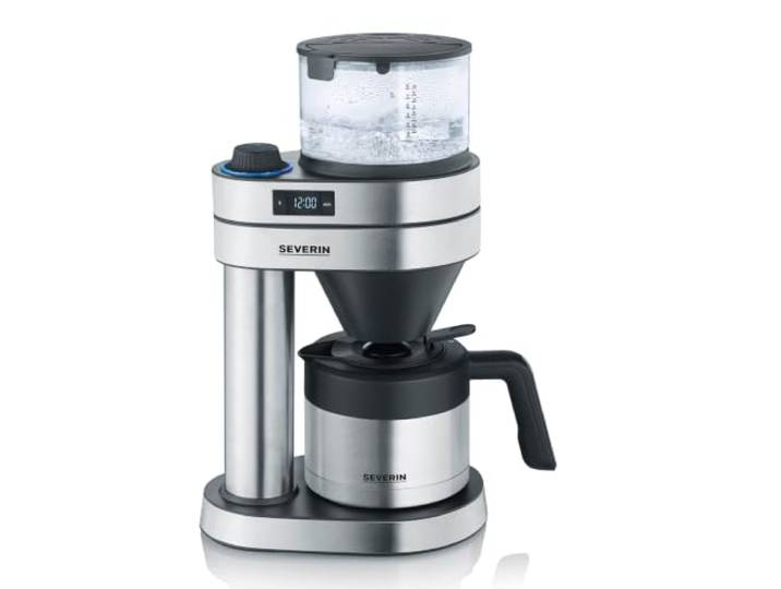SEVERIN Filter-Kaffeemaschine, Thermokanne, Timer, bis zu 8 Tassen, 1.580 W