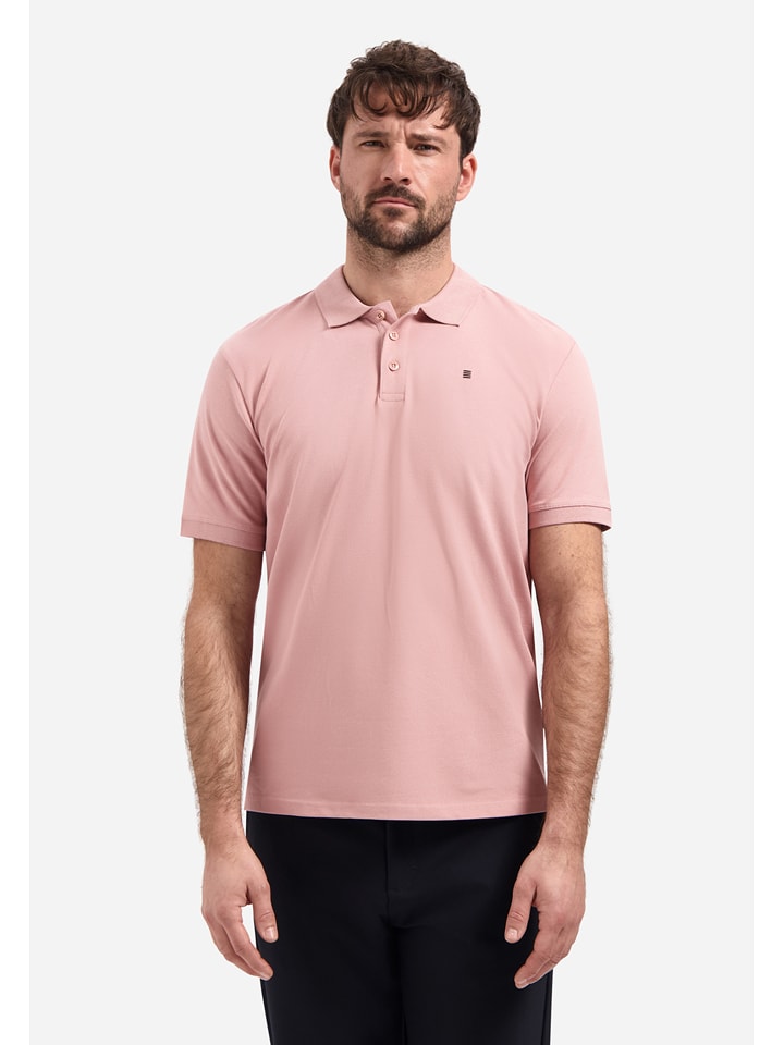 No Excess Poloshirt in Rosa - M