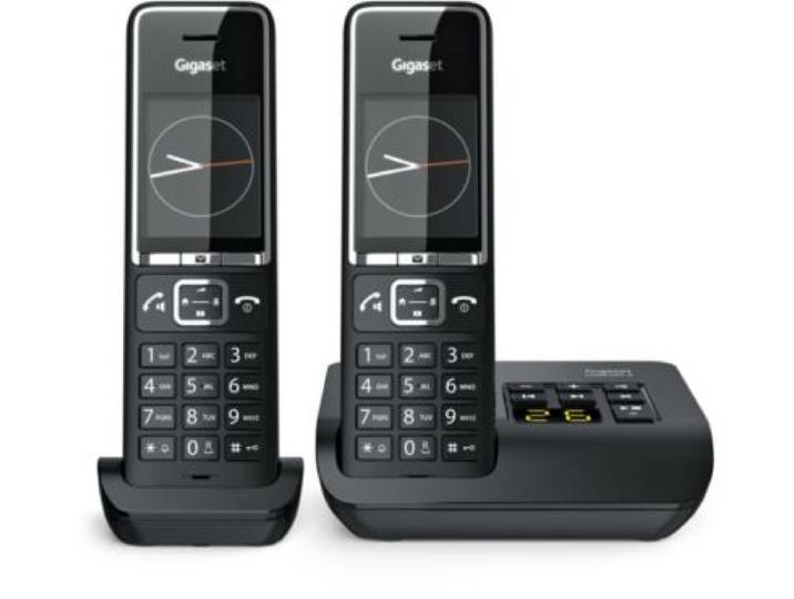 Gigaset - Téléphone Sans Fil Comfort 550a Duo Noir