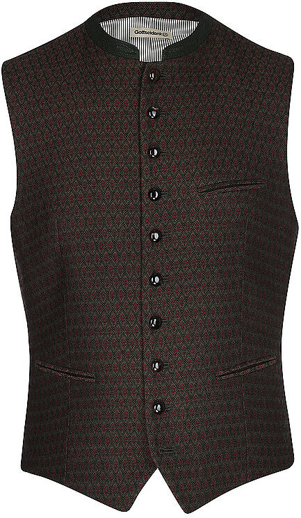 GOTTSEIDANK Trachtengilet KONSTANTIN dunkelgrün   44 44