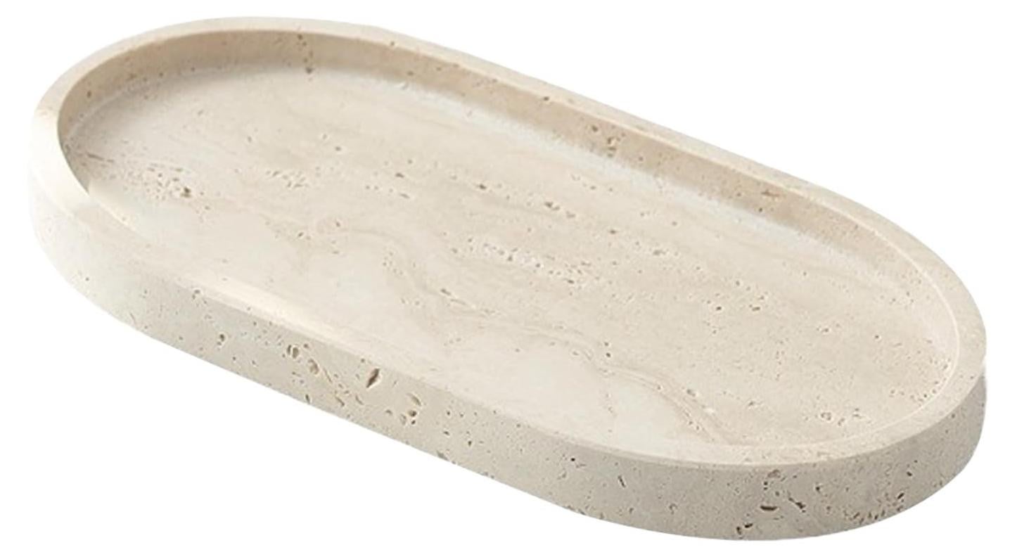 Decoratieve Marmeren Sieraden- en Cosmetica Tray