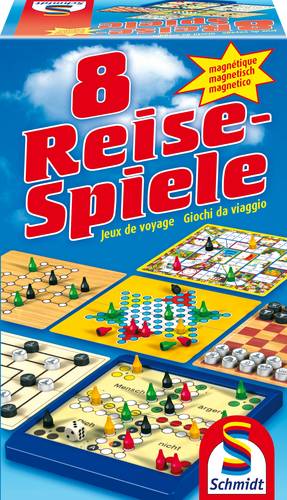 8 Reise-Spiele magnetisch
